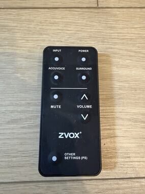 Zvox Multi Level Remote Control for AccuVoice TV Speakers & Soundbars OEM